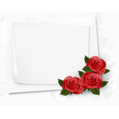 立体花朵甜蜜矢量