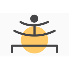 运动简笔画图标