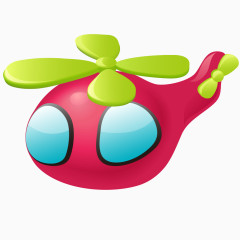 直升机卡通素材