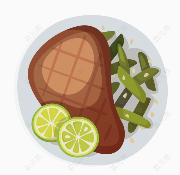 卡通美食