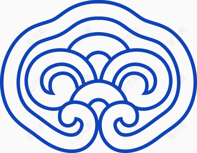 中国风花纹纹理