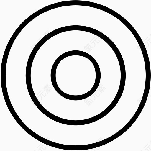 目的靶心圈球进了目标镜像双胞胎（中空）