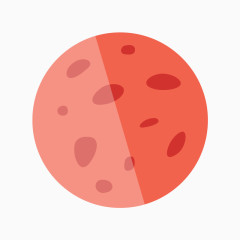 星球卡通星空装饰素材