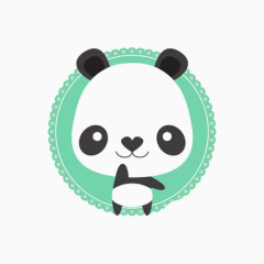 卡通熊猫