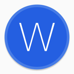 微软办公室文书处理软件图标