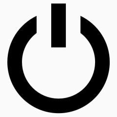 电脑开关机标识图标