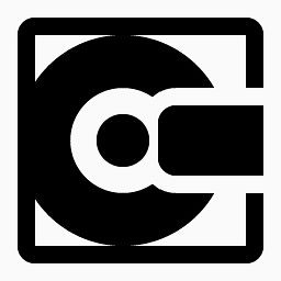 医学博士小型磁盘Black-Default-icons