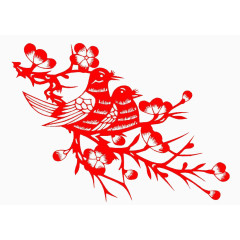 两只漂亮的鸽子