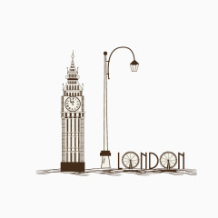 城市建筑  复古建筑 伦敦