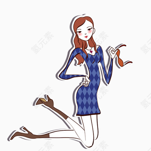 卡通女孩