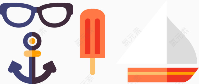 炎热的夏季素材