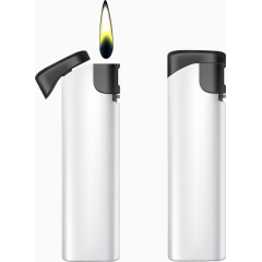 卡通白色打火机