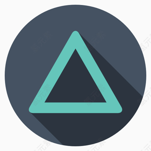 Playstation triangle dark Icon