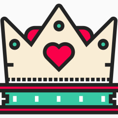 情人节图标皇冠