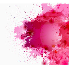 彩绘喷绘炫彩墨迹