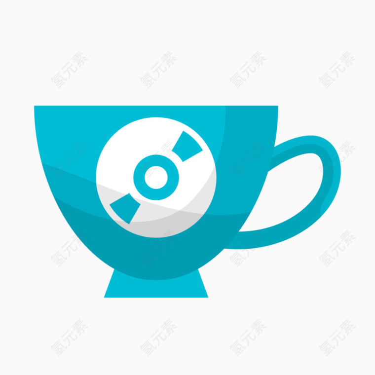 手绘创意杯子