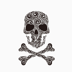 装饰图案创意人头图片素材png