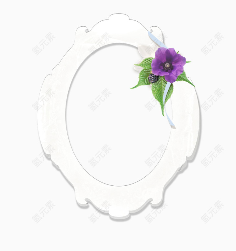 清新边框花纹