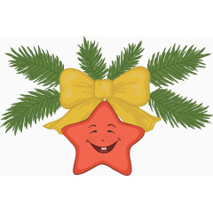 卡通星星蝴蝶结