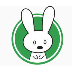 圆形兔子图标
