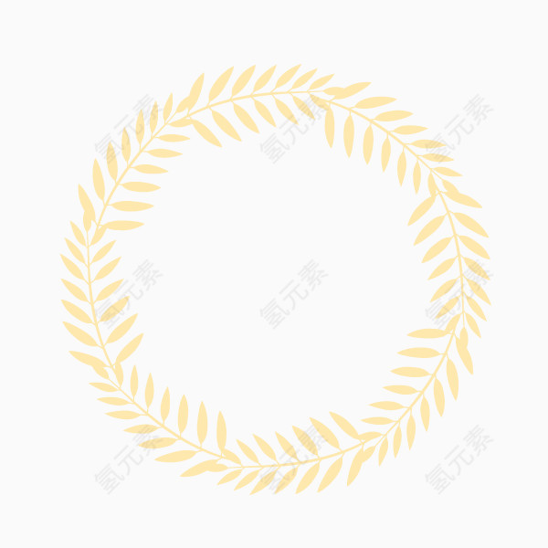 麦穗边框