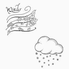 手绘天气