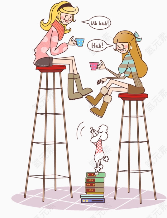 美女插画