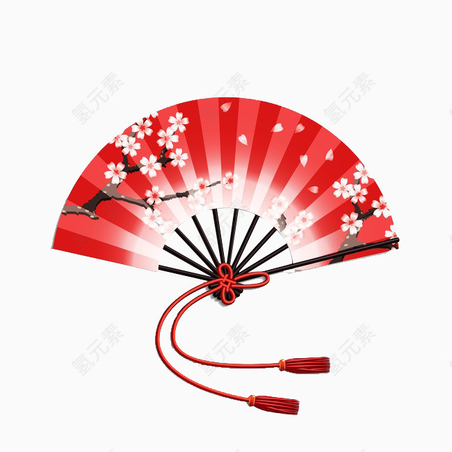 日式和风扇子免费下载  