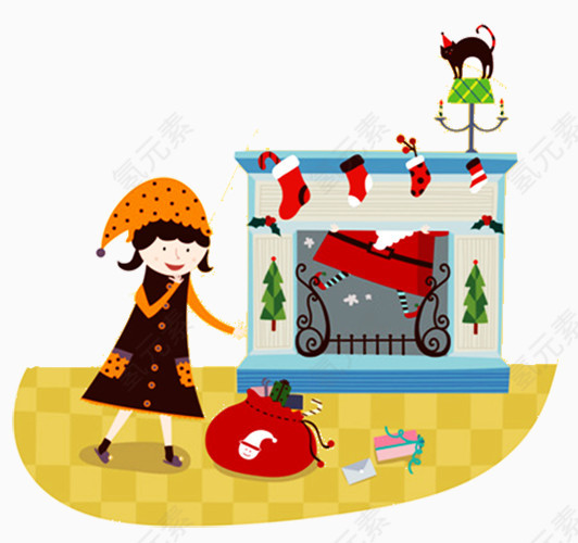 圣诞节插画