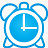 报警时钟super-mono-blue-icons