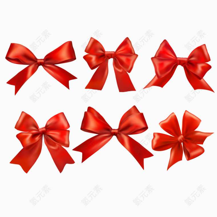 蝴蝶结领结节日元素