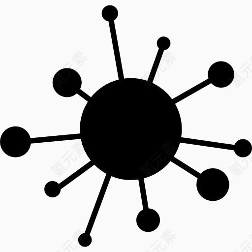 计算机病毒图标