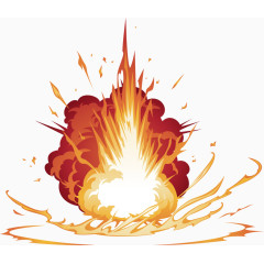 夸张爆炸特效