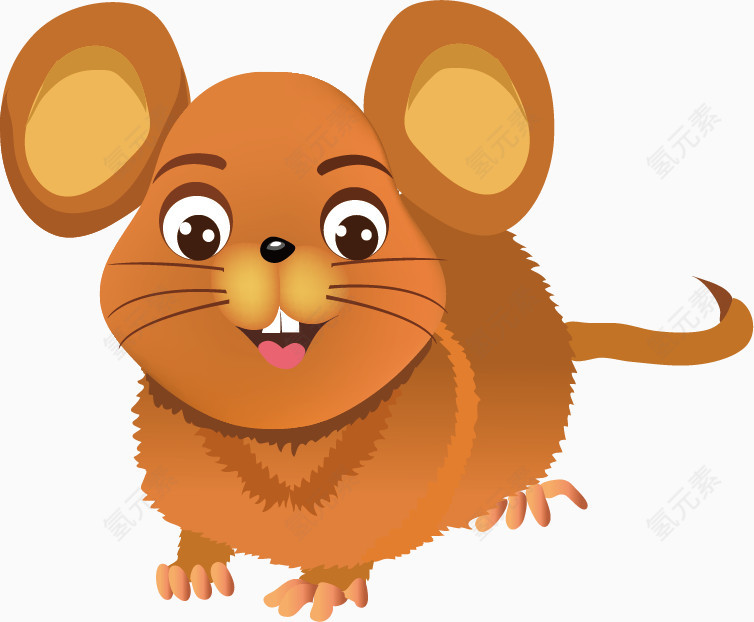 卡通可爱动物素材