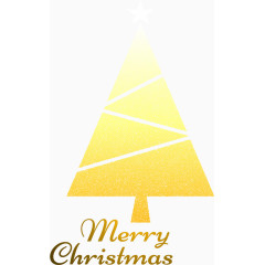 金色拼接圣诞树