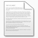 mimetype文本文档图标