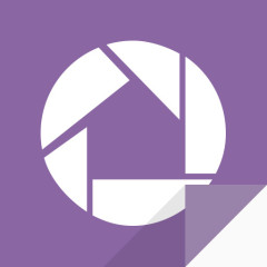 通信毕加索Picasa的标志社交媒体社会网络社会flipicons |卷1