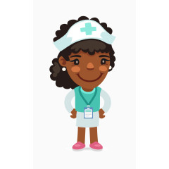 卡通职业医生人物
