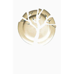 破碎的盘子