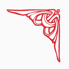 中国风古典花纹边框角花