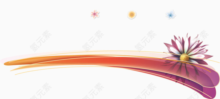 时尚花纹元素