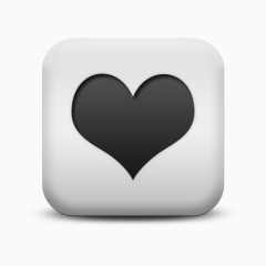 不光滑的白色的广场图标社会媒体标志最喜欢的social-media-logos-icons