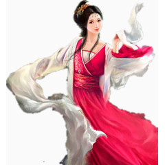 古风图片卡通小人图案