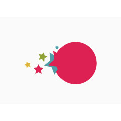 彩色多形状促销标签