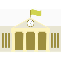 公共建筑设计矢量素材