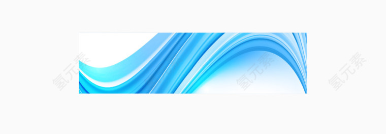 矢量蓝色banner底纹