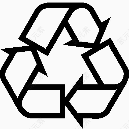 城市回收标志图标