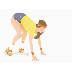 扁平化卡通形象素材