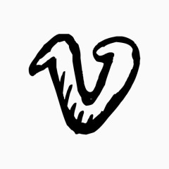 社会视频Vimeo快乐的图标1部分：社交媒体和通信
