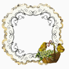 欧美风格可爱相框